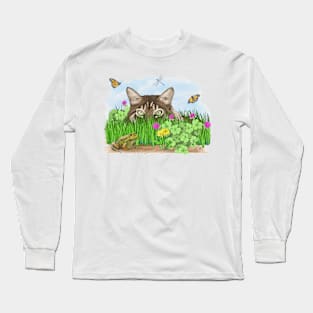 Peek a Boo Long Sleeve T-Shirt